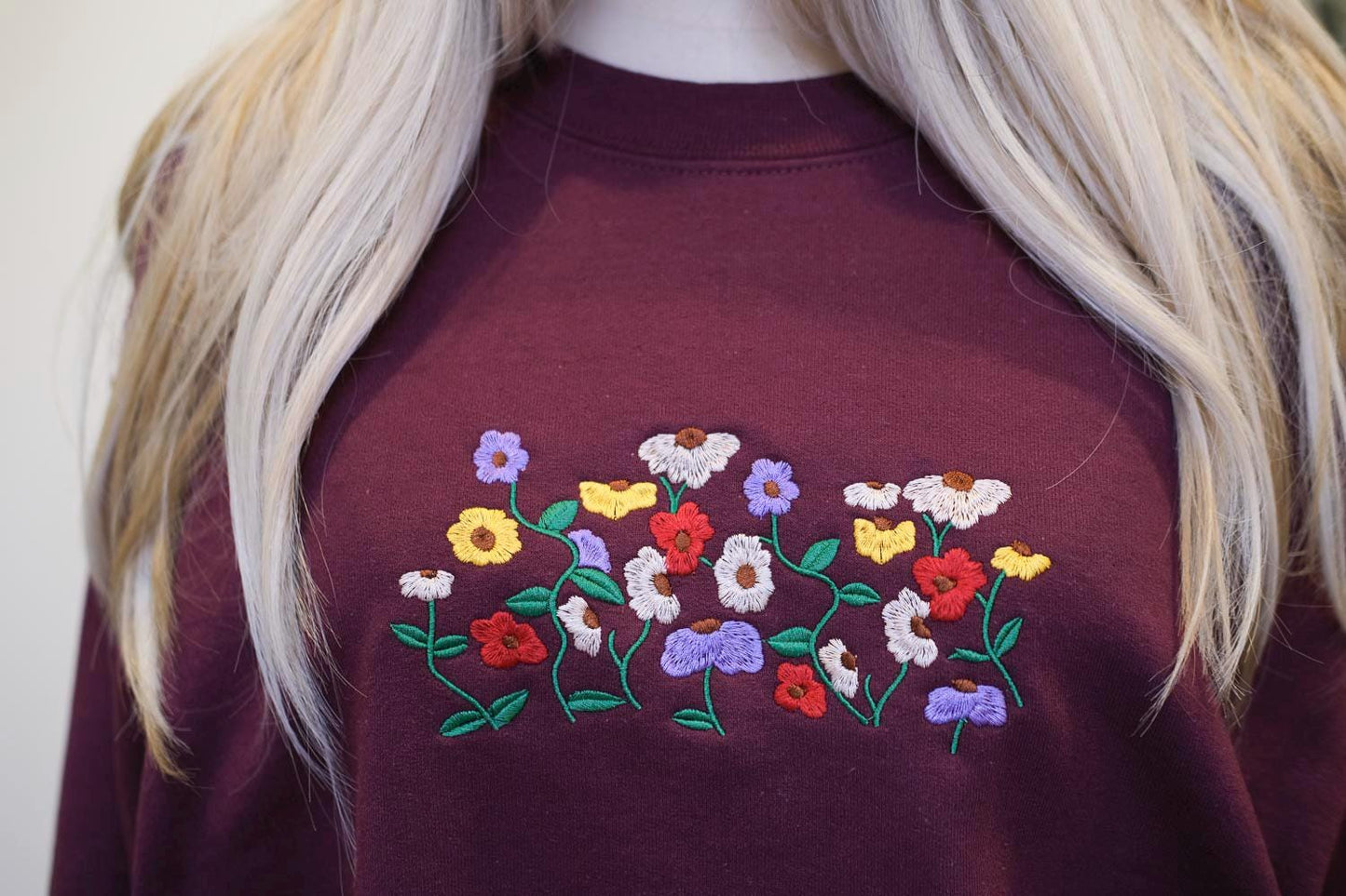 Embroidered Piano Flowers Eras Surprise Songs