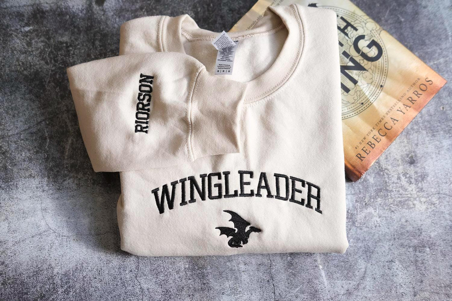 Wingleader embroidered shirt