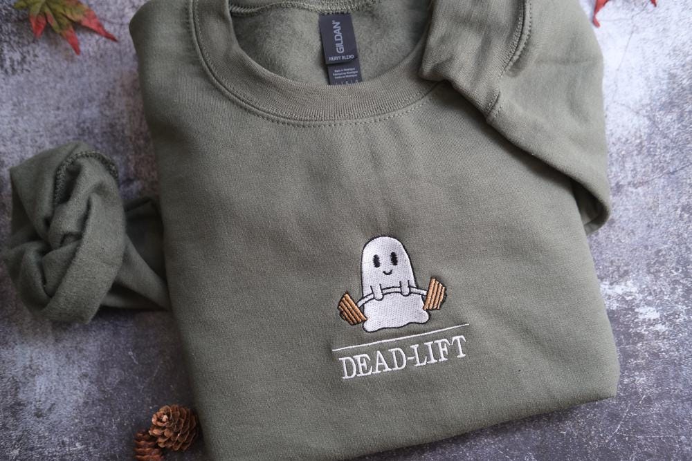Deadlift Ghost Embroidered Sweatshirt
