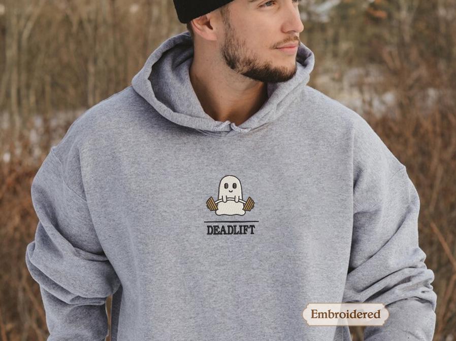 Deadlift Ghost Embroidered Sweatshirt