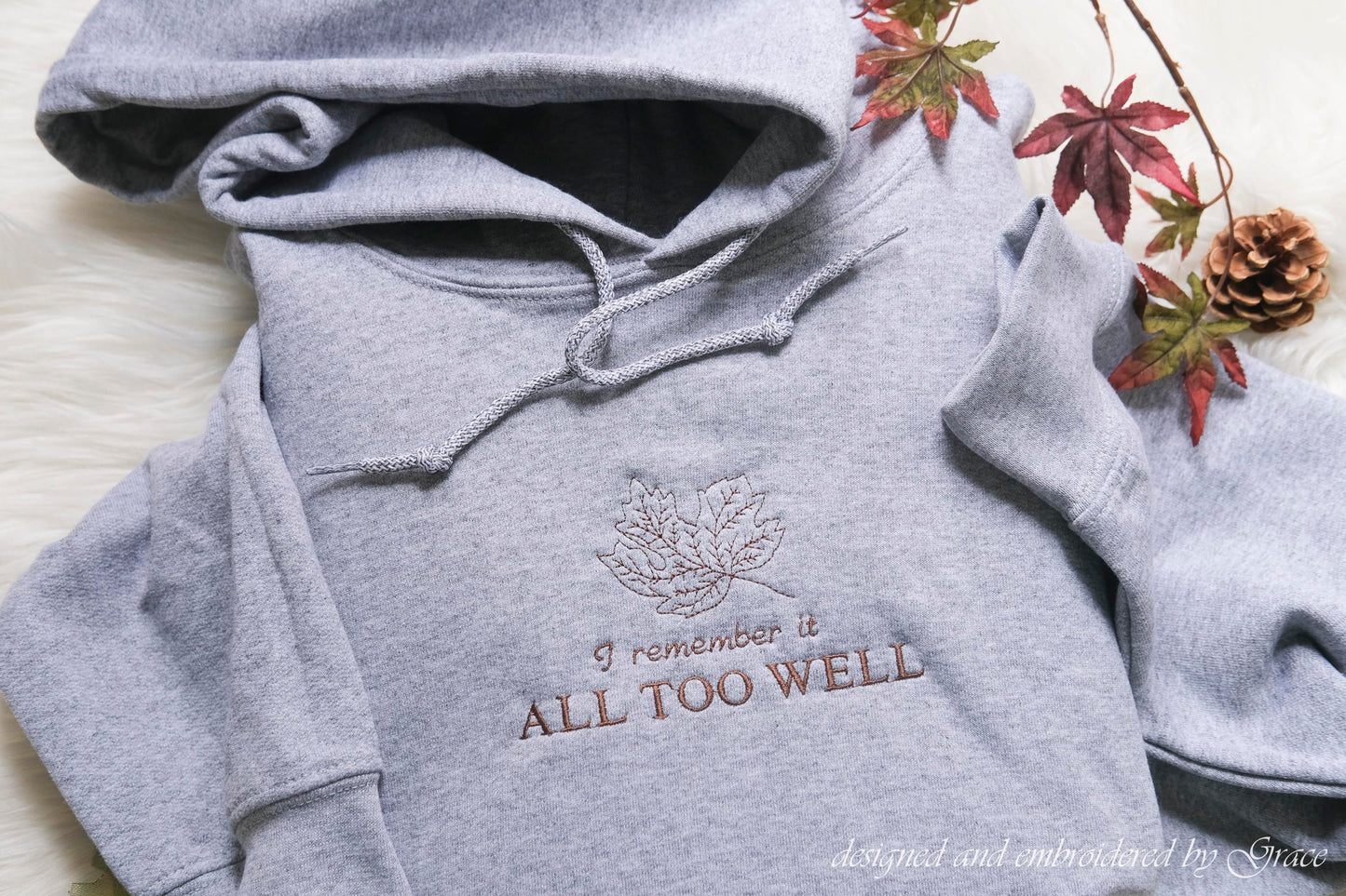 All Too Well Embroidered Sweatshirt