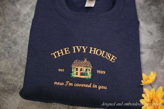 The Ivy House Embroidered Sweatshirt