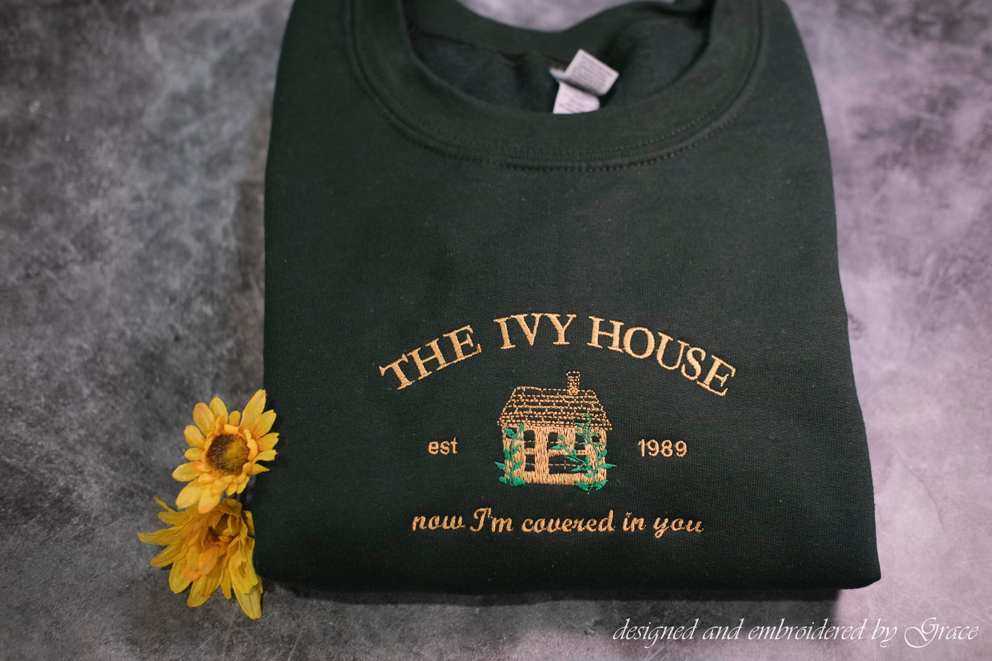 The Ivy House Embroidered Sweatshirt