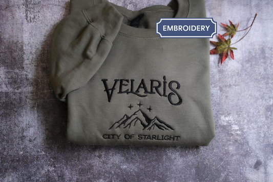 a t - shirt with the name of a city of starlight printed on it