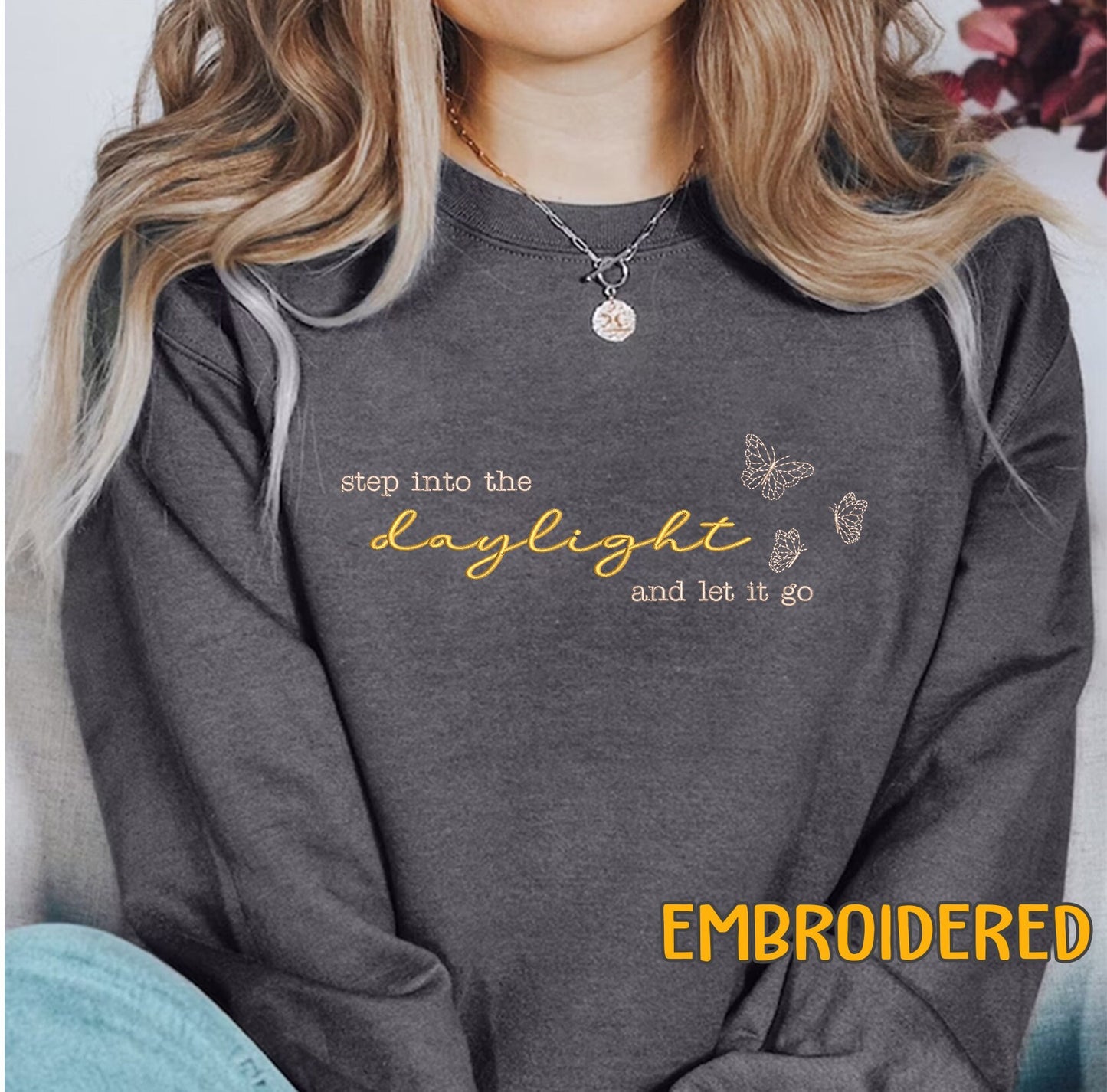 Daylight Embroidered Sweatshirt