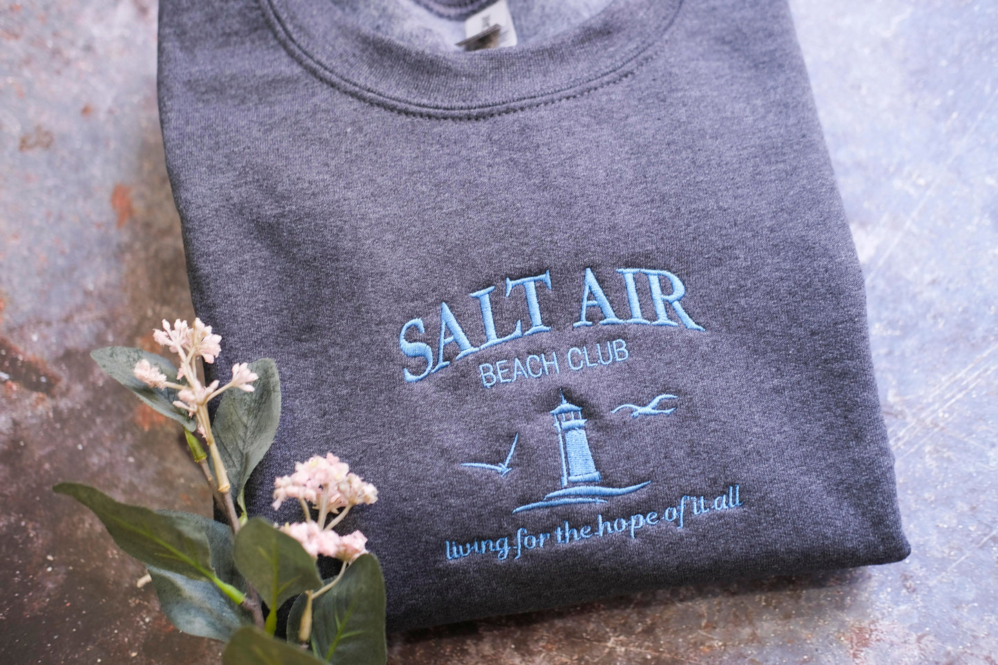 Salt Air | August Embroidered Sweatshirt