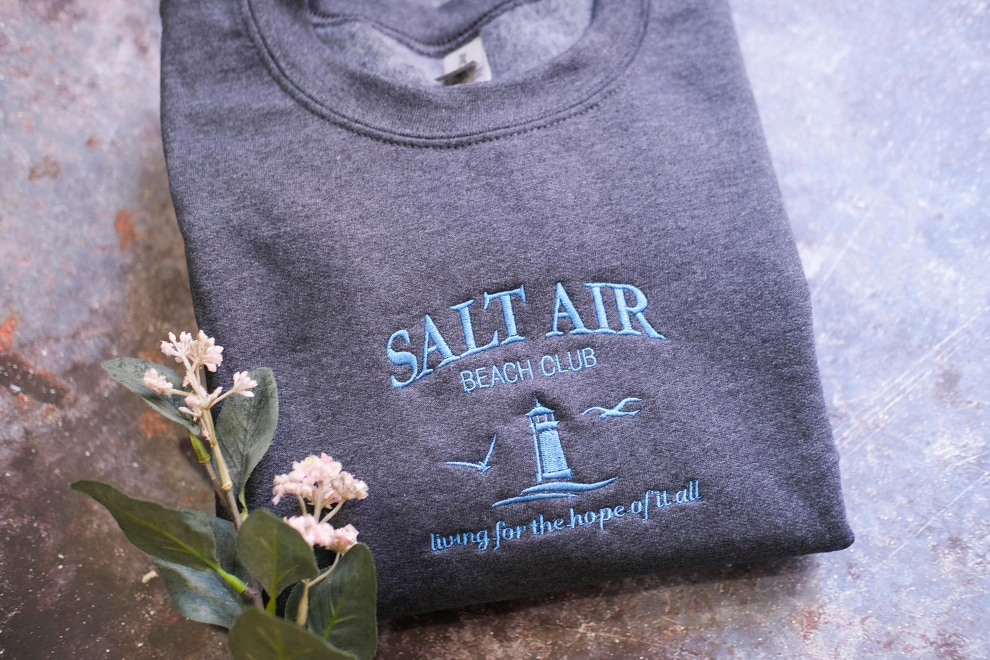 Salt Air | August Embroidered Sweatshirt