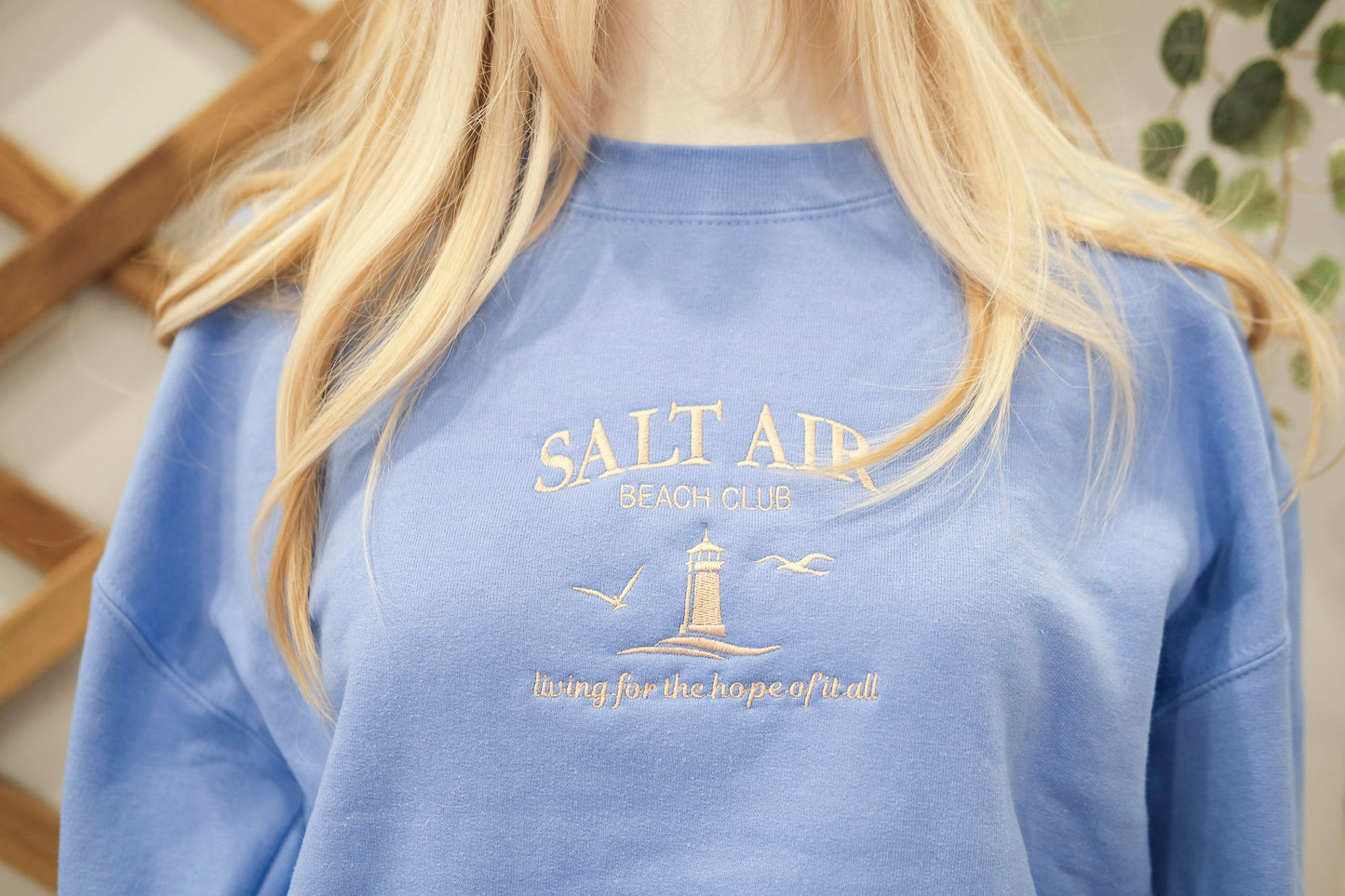 Salt Air | August Embroidered Sweatshirt