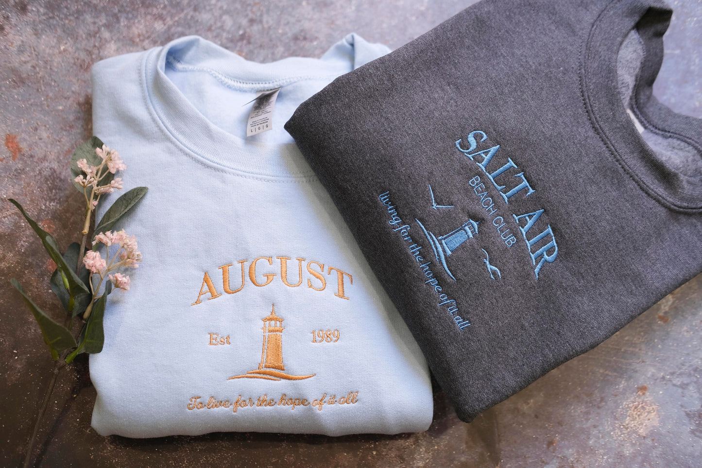 Salt Air | August Embroidered Sweatshirt