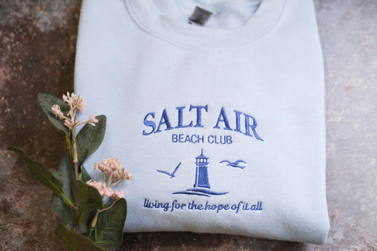 Salt Air | August Embroidered Sweatshirt