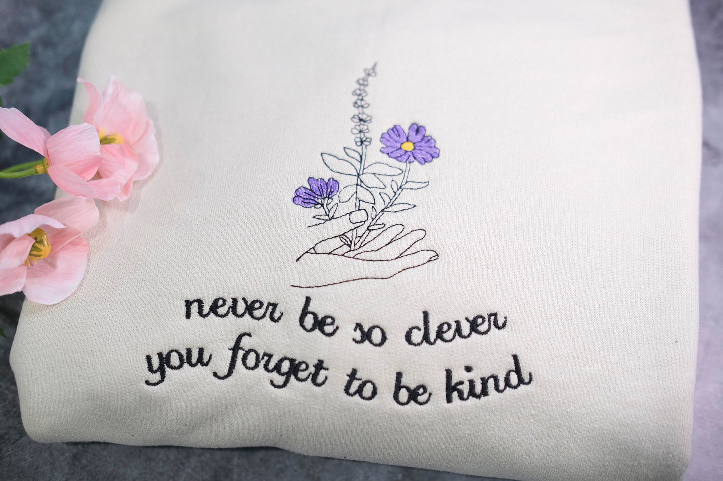 Never be so clever | Never Be So Kind Crewneck