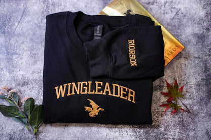 a t - shirt with the word wingleader on it