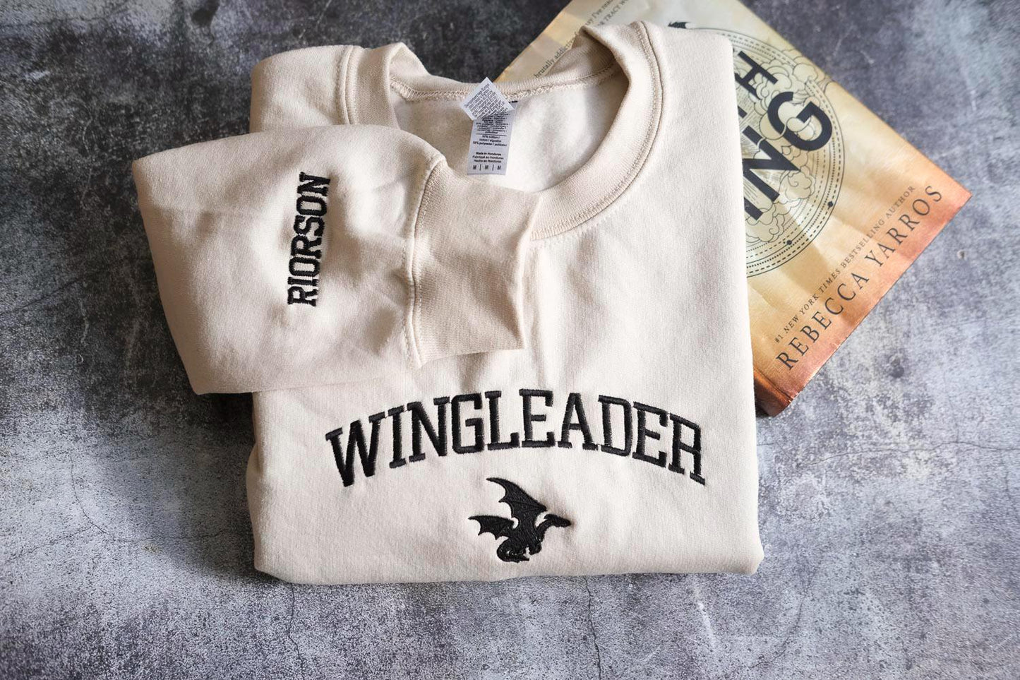 Wingleader embroidered shirt