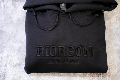 Riorson Shadow Daddy Embroidered Sweatshirt