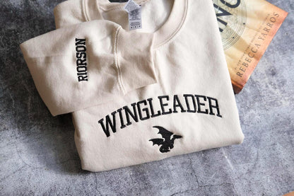 Wingleader embroidered shirt