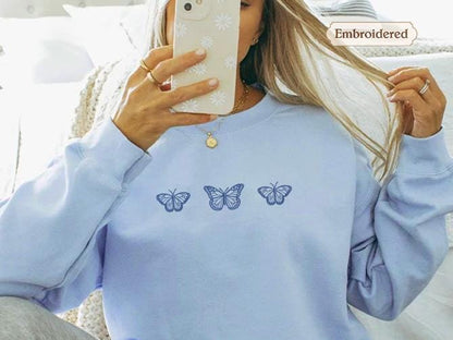 a woman taking a selfie with her phone