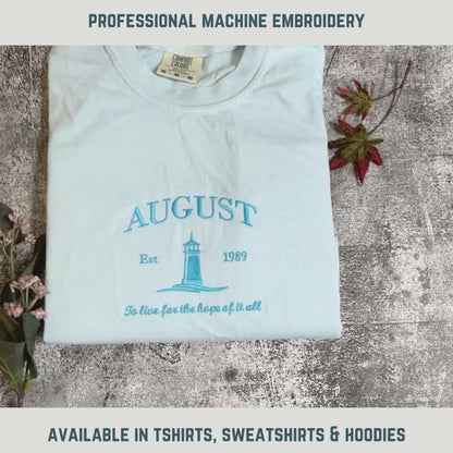 August Comfort Colors Shirt