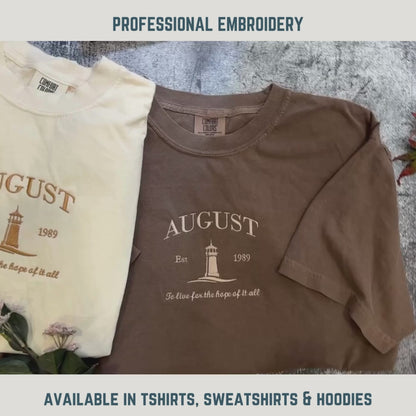 August Comfort Colors Shirt