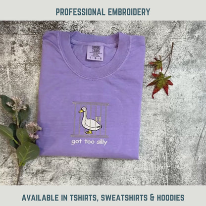 Goose Shirt Got too silly
