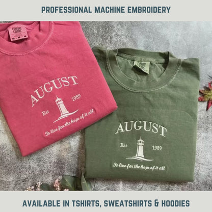 August Comfort Colors Shirt